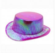 шляпа карнавальная, пвх, 30x25x11 см, фиолетовый devi (462452)