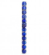 Набір ялинкових кульок MMS-GN406-5 5см синій (12шт)