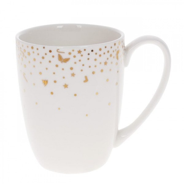Чашка керамічна Зимова Казка 0,4л. Flora 32674