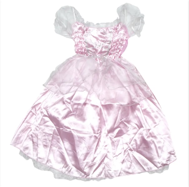 Дитяче карнавальне сукня, 10 літ - 135 см, рожовий, поліестер Devi (460885-6)