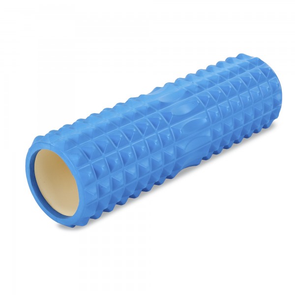 Роллер для йоги та пілатесу SP-Sport Grid Spine Roller (FI-6674) 45см синій