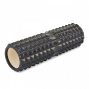 Роллер для йоги и пилатеса SP-Sport Grid Spine Roller (FI-6674) 45см Черный
