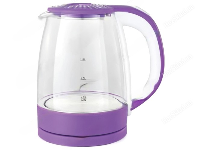 Чайник електричний Hoz, 1,8 л, 1800w, фіолетовий 292427