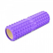 Роллер для йоги и пилатеса SP-Sport Grid Spine Roller (FI-6674) 45см фиолетовый