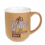 Чашка фарфоровая Coffee Time 0,38 л. Flora 32685