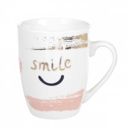 Чашка фарфоровая Звездная улыбка 0,32 л. Flora 31954
