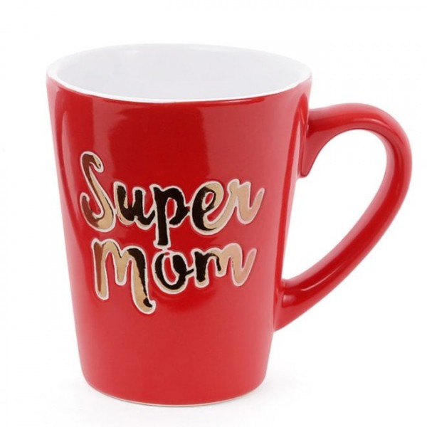 Чашка керамічна Super Mom 0,34л. Flora 31615