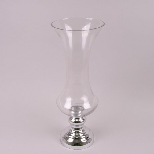 Свічник скляний H-56 см. Flora 26835