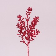 Веточка новогодняя красная Flora 75916