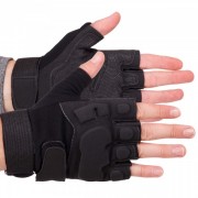 Перчатки тактические с открытыми пальцами SP-Sport BC-8811 размер M чёрный