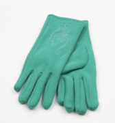 Подростковые цветные трикотажные перчатки (арт. 18-4-13) M зеленый