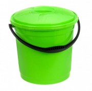 Відро R-plastic із кришкою 15 л Зелений