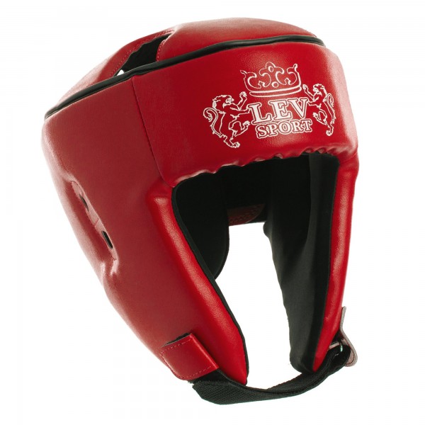 Шлем боксерский открытый SP-Planeta LV-4293 красный S