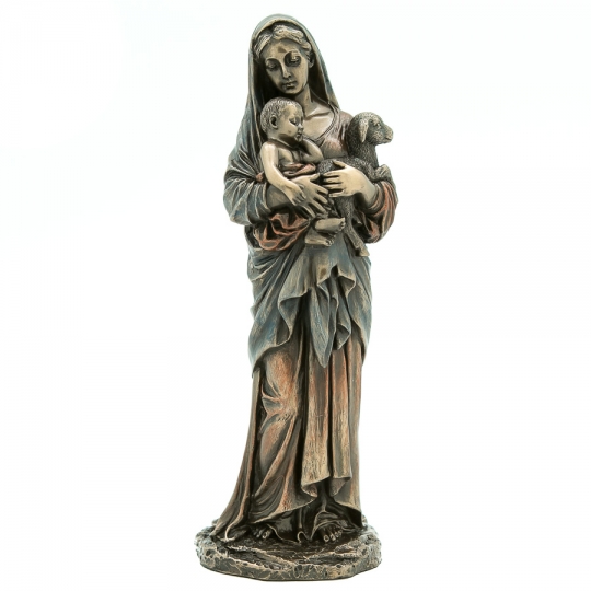 Статуетка Діва Марія з немовлям 21 см. (76149A1) Elso