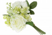 Декоративний букет з троянд та гортензії BonaDi DY7-392, 26см