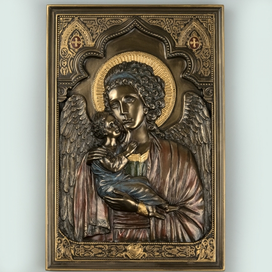 Картина Марія з немовлям 16х23 см. (76615A4) Elso