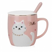 Кружка Hello Kitty, 420 мл (8934-006) розовая  Elso