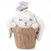 Декоративна фігурка Elisey Сонний кролик 6013-046, 4шт. 10 см