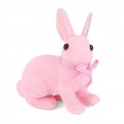 Декоративная фигурка Elisey Розовый кролик 6018-125, 12,5 см