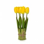 Букет тюльпанів 25 см, жовтий (8931-010) Elso