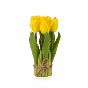 Букет тюльпанів 19 см жовтий (8931-003) Elso