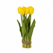 Букет тюльпанов 29 см., желтый (8931-006) Elso