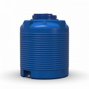 Емкость пластиковая двухслойная круглая пищевая для воды EV300 (Зебра)