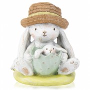 Фигурка Кролик с малышом, 13 см (6013-043) Elso
