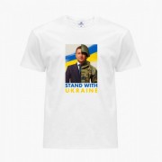 Футболка чоловіча Підтримую Україну XL Білий 9223-3679-3