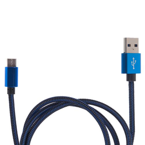 Кабель USB - Type C (Blue) ((200) Bl)
