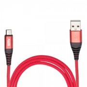Кабель VOIN CC-4201M RD USB - Micro USB 3А, 1m, red  (CC-4201M RD)