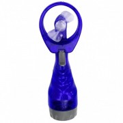 Портативный ручной мини вентилятор Water Spray Fan Синий