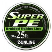 Шнур Sunline Super PE 25 Lb (11,3 кг) 150 м
