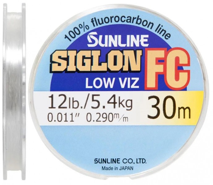 Флюорокарбон Sunline SIG-FC 30м 0.290мм 5.4кг повідковий