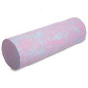 Роллер для йоги и пилатеса гладкий SP-Sроrt FI-1732 45см Розовый-голубой