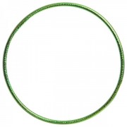 Обруч цельный гимнастический пластиковый Record FI-3375-45 Зеленый
