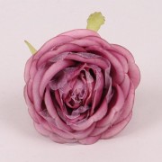Головка Розы Flora темно-розовая 23598