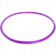 Обруч цельный гимнастический пластиковый Record FI-3375-75 фиолетовый