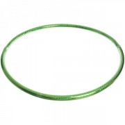Обруч цельный гимнастический пластиковый Record FI-3375-75 зеленый