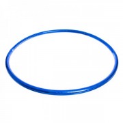 Обруч цільний гімнастичний пластиковий Record FI-3375-45 синій