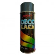 Deco Lack Фарба аерозольна Perfect для бамперів 400ml / Темно-сірий (11725)