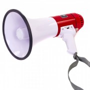 Гучномовець мегафон (рупор) Zelart SP-Planeta HW-2007М 20W білий-червоний