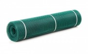 Сетка пластиковая Клевер Забор ячейка 10ммх10мм/1мх20м. Темно-зеленый M-20082