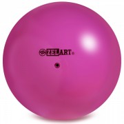 М'яч Zelart RG150 для художньої гімнастики 15см Пурпуровий