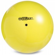 М'яч для художньої гімнастики Zelart RG150 15см Жовтий