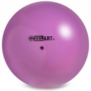 Мяч для xyдожественной гимнастики Zelart RG150 15см Фиолетовый