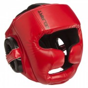 Шлем боксеpский с полной защитой ZELART BO-1355 M-XL Красный