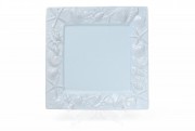 Блюдо керамическое квадратное Bonadi Морские мотивы, цвет - светло-голубой (545-354)
