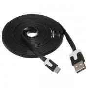 USB - Micro USB 3m FLAT V8 ART:2693 - НФ-00006202