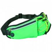 Спортивная сумка пояс SP-Sport 1101 размер-36x16см зеленая